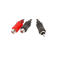 1 MALE 2 FEMALE Y ADAPTER INTERCONNECT