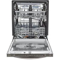 46 dBA Black Stainless Smart Top-Control Dishwasher - OPEN BOX
