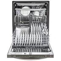 46 dBA Black Stainless Smart Top-Control Dishwasher - OPEN BOX