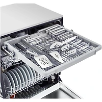 46 dBA Black Stainless Smart Top-Control Dishwasher - OPEN BOX