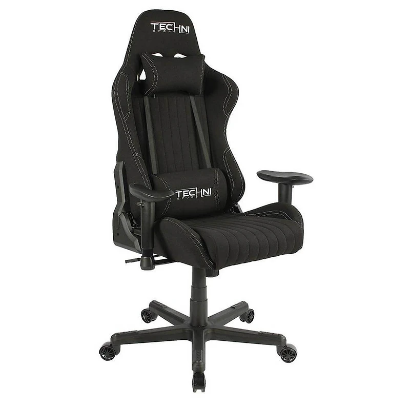 Techni Sport TSF44 Black Gaming Chair - OPEN BOX