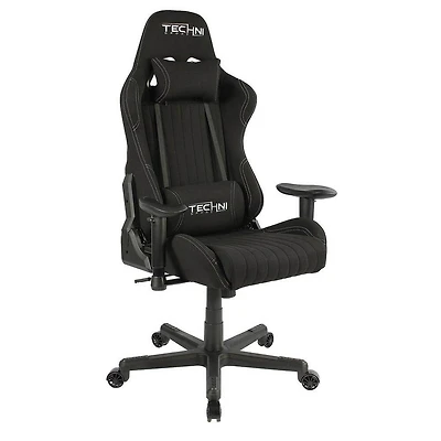 Techni Sport TSF44 Black Gaming Chair - OPEN BOX