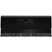 5.0 cu.ft. Black Gas Range
