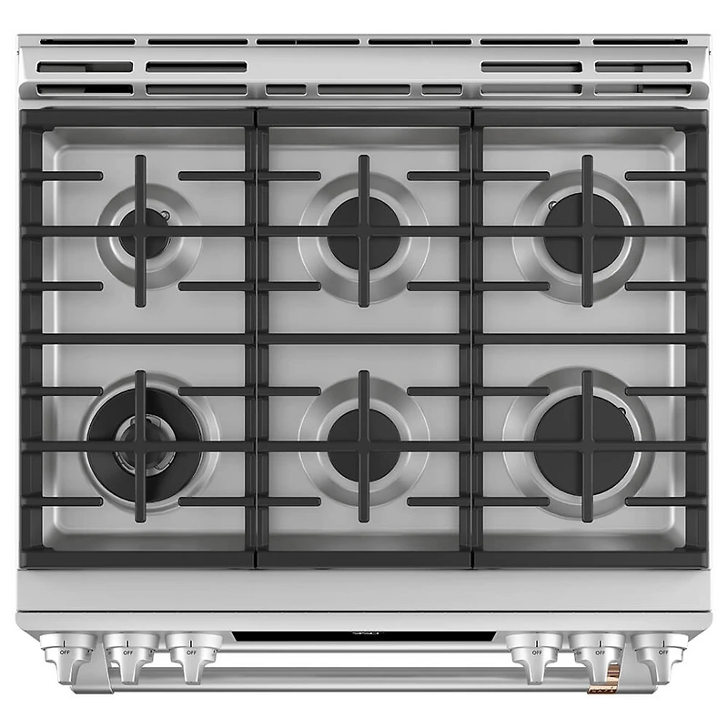 7 Cu. Ft. Stainless Dual-Fuel Double Oven Range