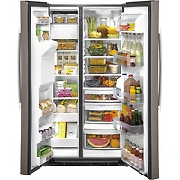 25.1 Cu. Ft. Slate Side-By-Side Refrigerator