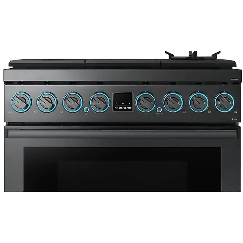 6.3 Cu. Ft. Black Stainless Dual-Fuel Range