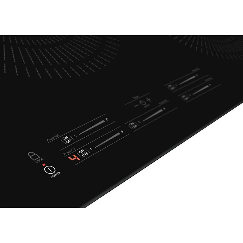 36 inch Black 5 Burner Induction Cooktop - OPEN BOX