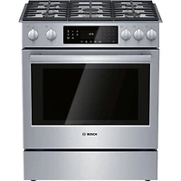 4.8 Cu.Ft. Stainless Gas Slide-in Range