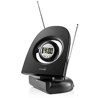 50 mile range Indoor Digital TV Antenna with Adjustable Gain 
