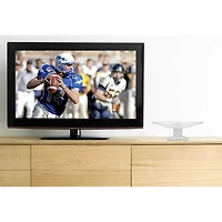 Digital Amplified TV Antenna - Indoor/Outdoor - Wing Style - 70 Miles Range