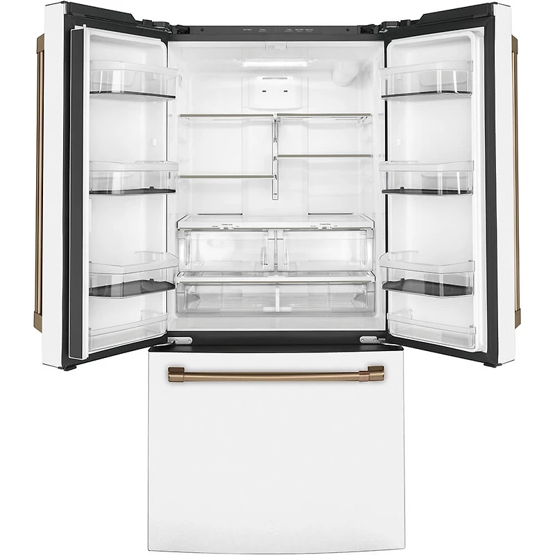 18.6 Cu. Ft. White Counter-Depth French-Door Refrigerator