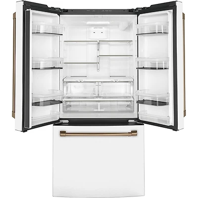 18.6 Cu. Ft. White Counter-Depth French-Door Refrigerator