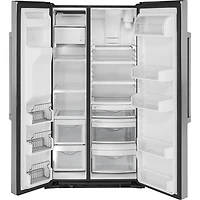 21.9 Cu. Ft. Stainless Counter-Depth Side-By-Side Refrigerator