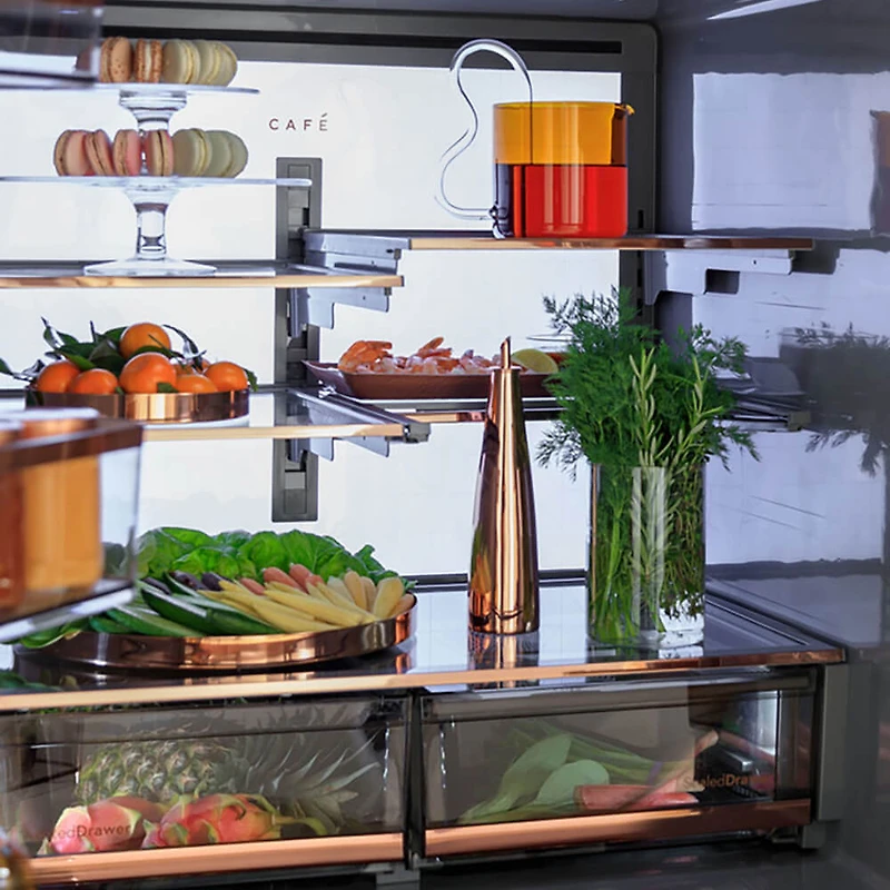 27.6 Cu. Ft. Black 4-Door French Door Refrigerator