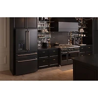 27.6 Cu. Ft. Black 4-Door French Door Refrigerator
