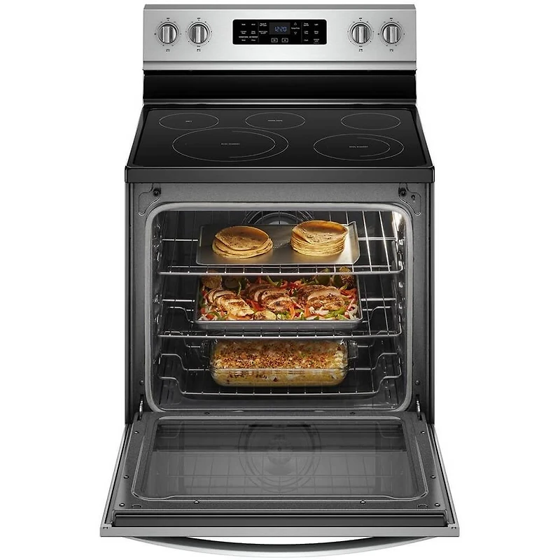 6.4 Cu.Ft. Stainless Freestanding Electric Range