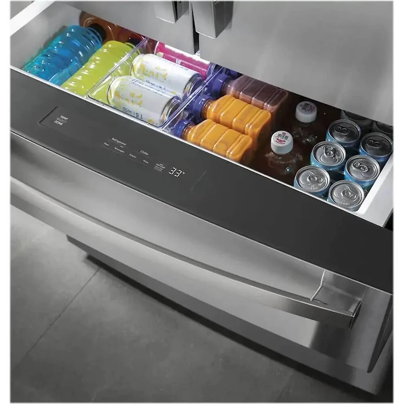 27.6 Cu. Ft. Stainless French Door Smart Refrigerator