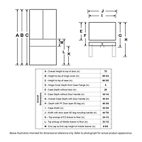 27.6 Cu. Ft. Stainless French Door Smart Refrigerator