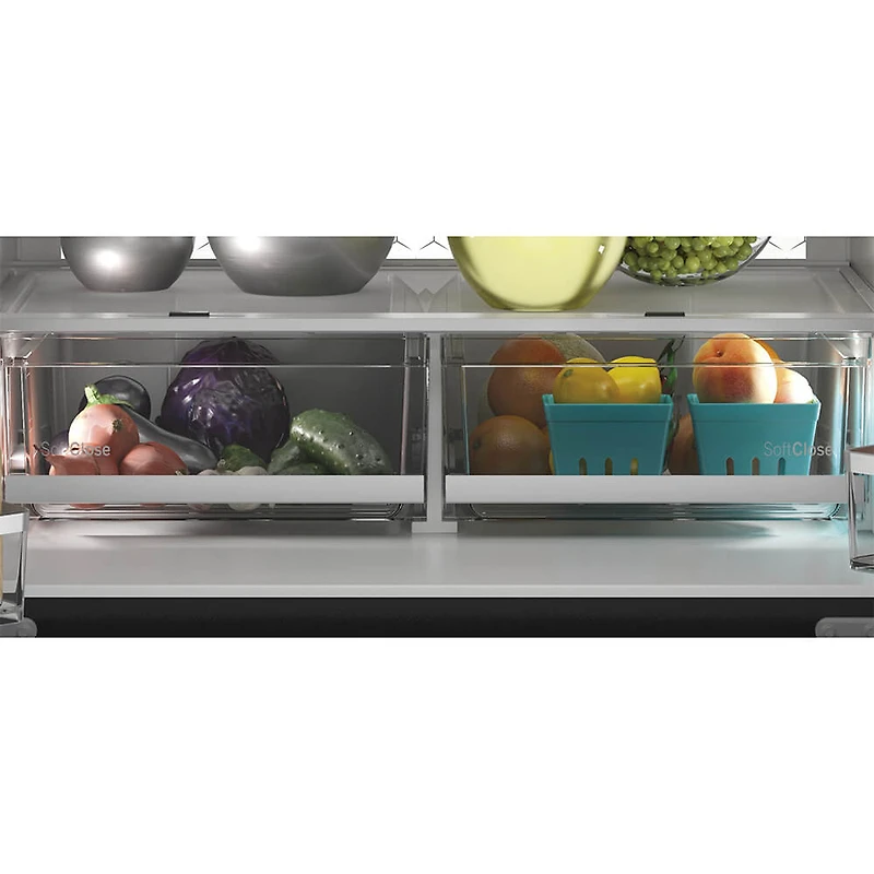 27.6 Cu. Ft. Stainless French Door Smart Refrigerator