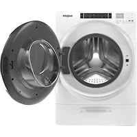 5.0 Cu. Ft. White Electric Front Load Washer