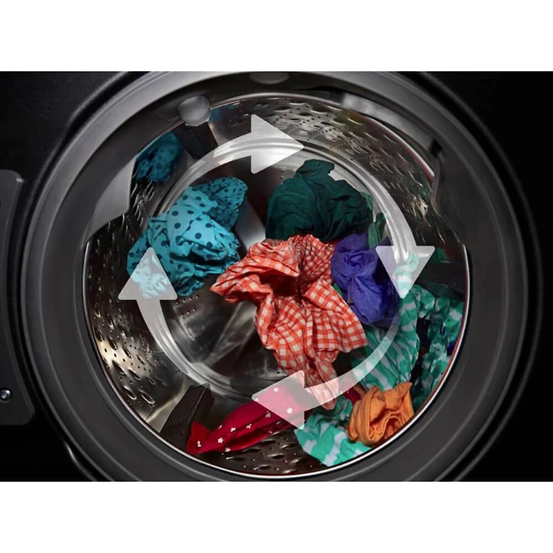 5.0 Cu. Ft. White Electric Front Load Washer