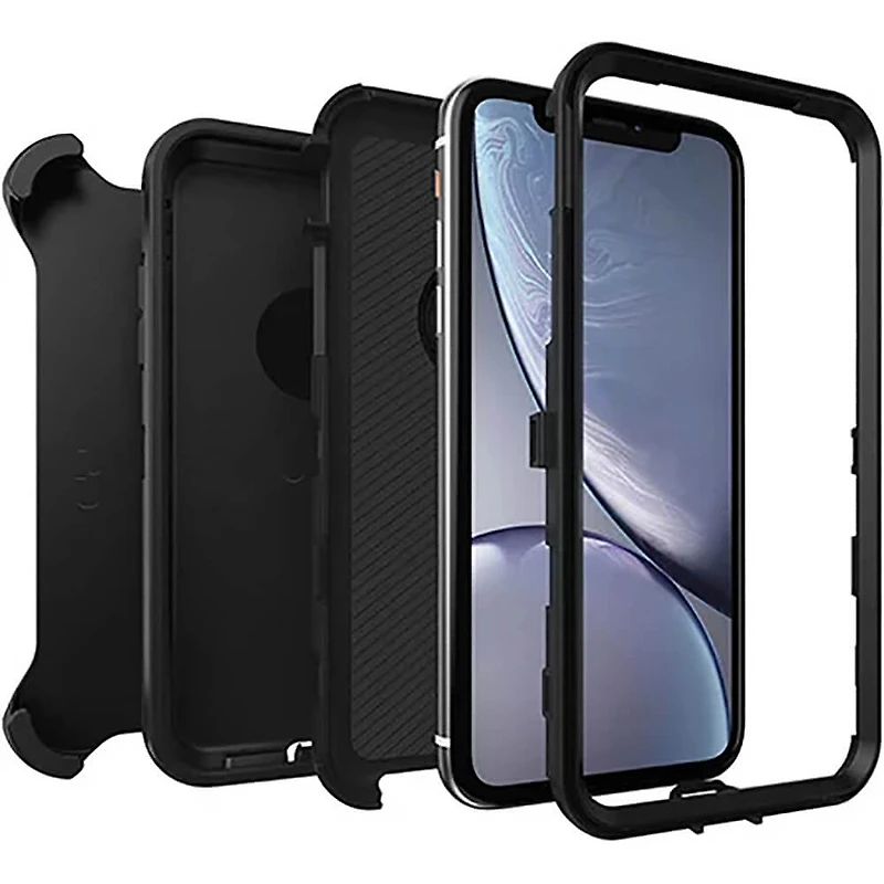 Defender Series Screenless Edition Case for iPhone XR - Black - OPEN BOX