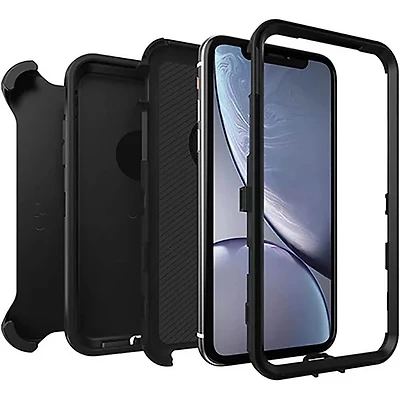 Defender Series Screenless Edition Case for iPhone XR - Black - OPEN BOX