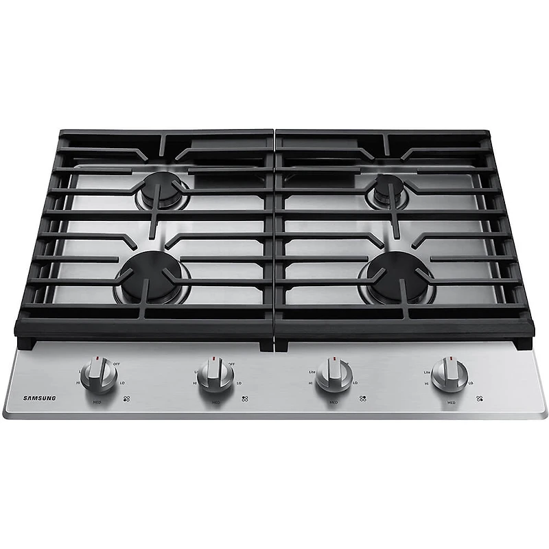 30 inch Stainless 4 Burner Gas Cooktop