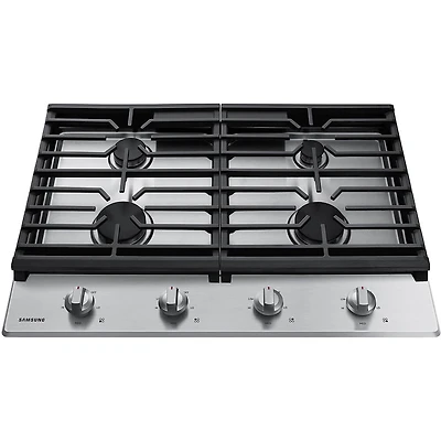 30 inch Stainless 4 Burner Gas Cooktop