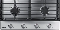 30 inch Stainless 4 Burner Gas Cooktop