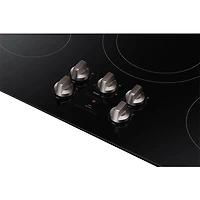 36 inch Black 5 Burner Electric Cooktop - OPEN BOX