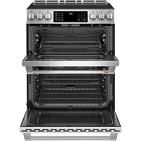 6.7 Cu.Ft. Stainless Double-Oven Electric Range