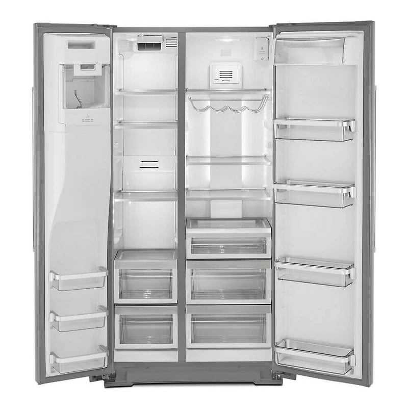 22.6 Cu.Ft. Stainless Counter-Depth Side-by-Side Refrigerator