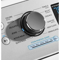 4.6 Cu. Ft. Diamond Gray Electric Top Load Washer - OPEN BOX