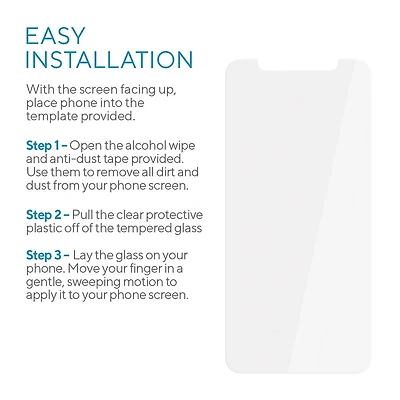 Tempered Glass Screen Protector for Apple iPhone 11/XR