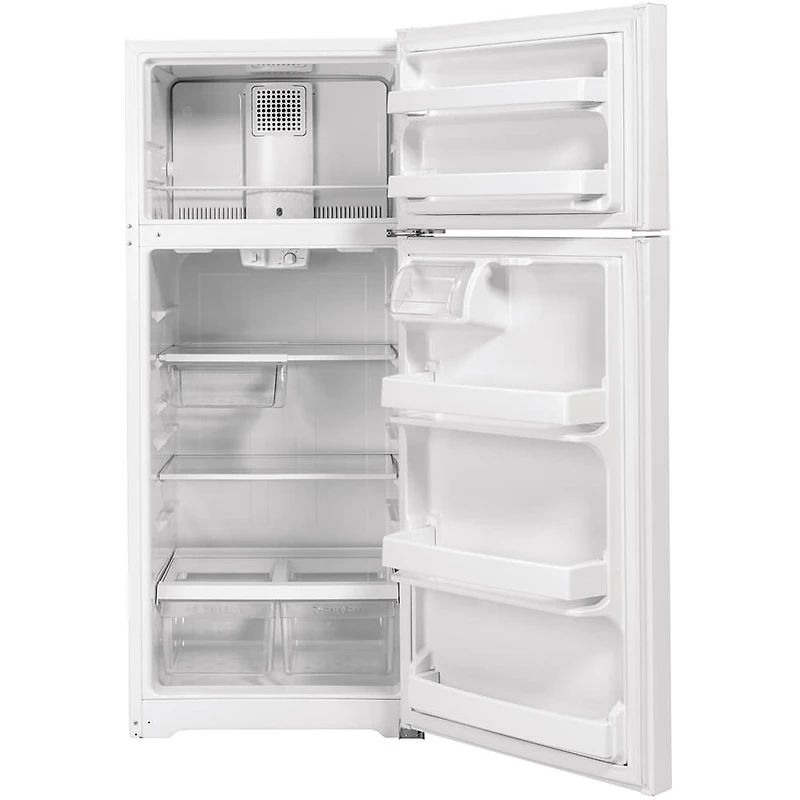 16.6 Cu. Ft. White Top-Freezer Refrigerator