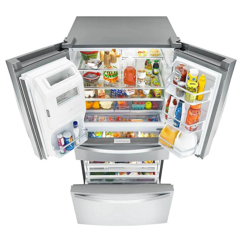 26 Cu. Ft. Stainless 4-Door Refrigerator