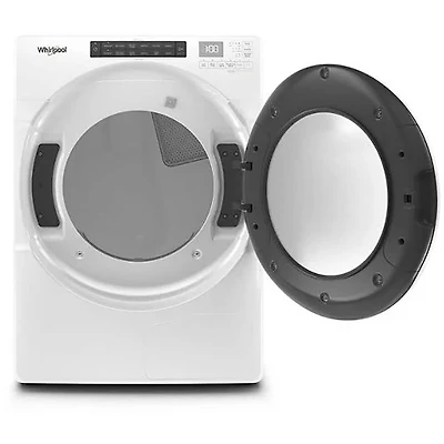 7.4 Cu. Ft. White Front Load Electric Dryer