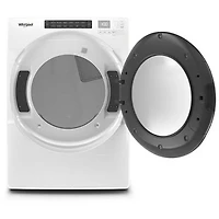 7.4 Cu. Ft. White Front Load Electric Dryer