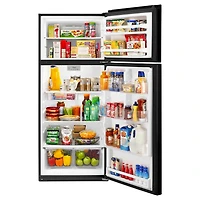 18 Cu. Ft. Black Top Freezer Refrigerator