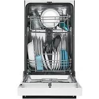 52dBa White 18 inch Built-in Dishwasher