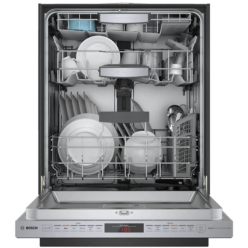 40 dBA Stainless Dishwasher