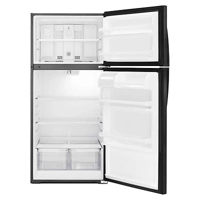 14 Cu. Ft. Black Top Freezer Refrigerator