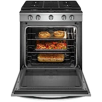 5.8 Cu.Ft. Stainless Slide-in Smart Gas Range