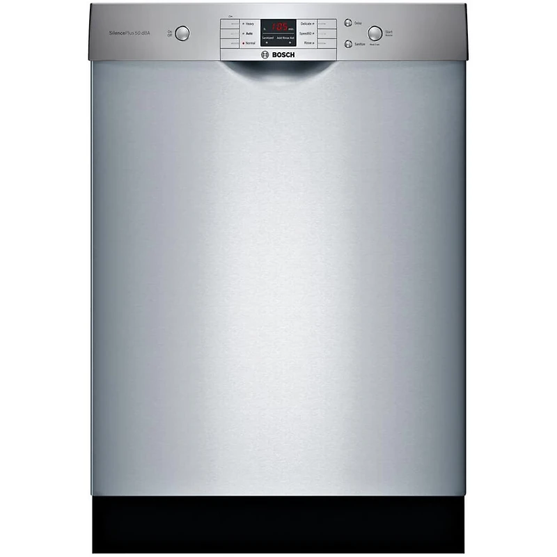 50 dBa Stainless 100 Series Front Control Dishwasher