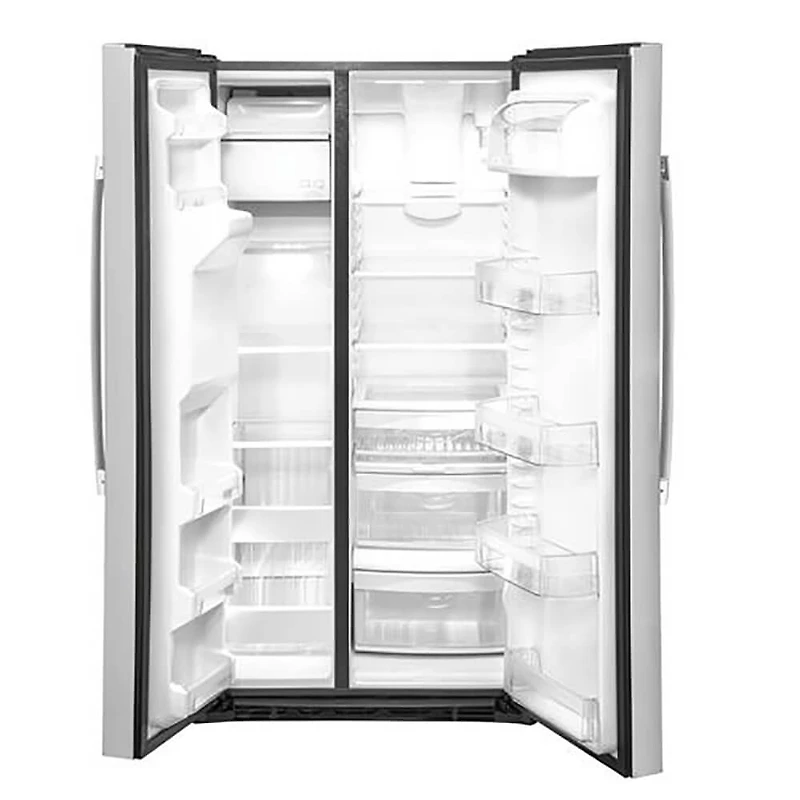 25.1 Cu. Ft. Stainless Steel Side-By-Side Refrigerator