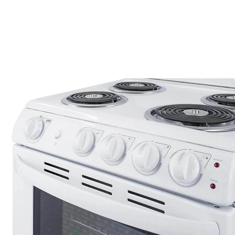 2.3 Cu.Ft. White Electric Coil Range