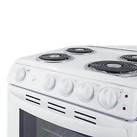 2.3 Cu.Ft. White Electric Coil Range