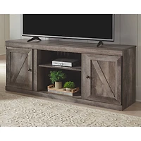 Wynnlow 60 inch TV Stand - Gray - OPEN BOX