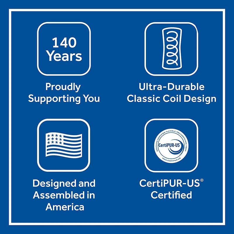 Crown Jewel Inca Rose Firm Mattress - Twin - OPEN BOX